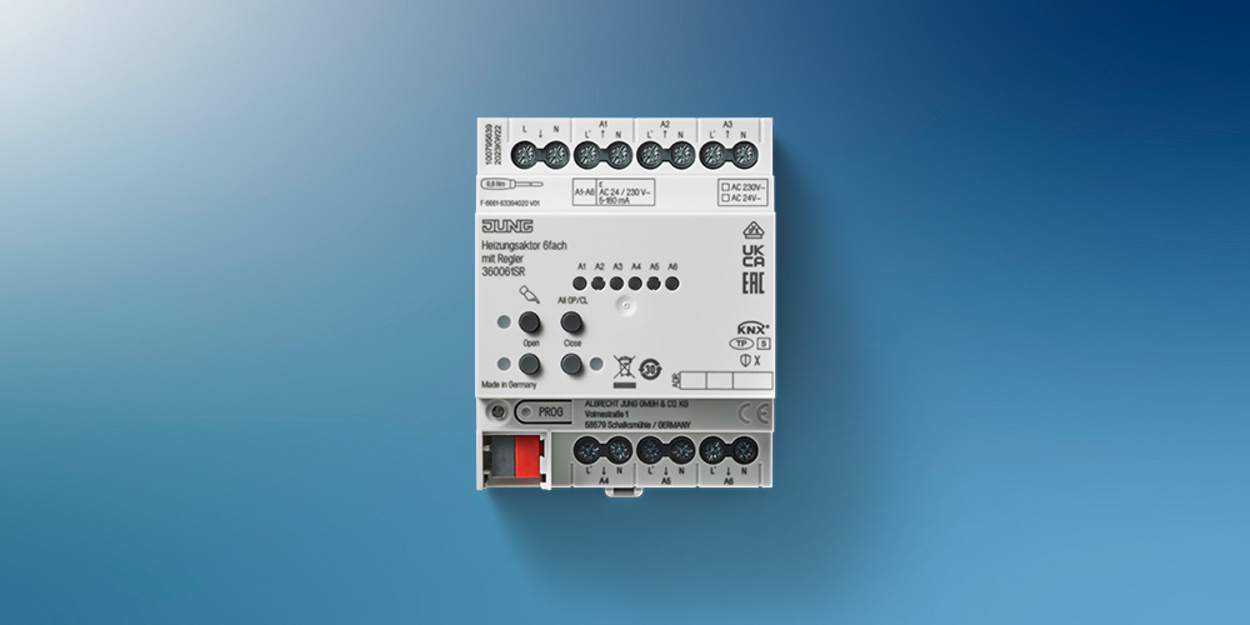 KNX Heizungsaktor 6-fach bei Kübler Elektrotechnik in Allmersbach im Tal