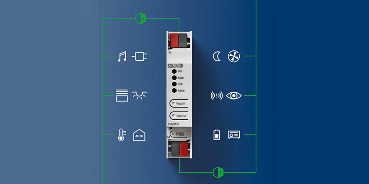 KNX Bereichs- und Linienkoppler bei Kübler Elektrotechnik in Allmersbach im Tal